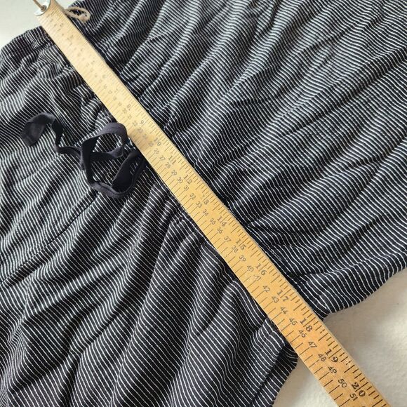 Daily Ritual Women’s Romper XL Black White Striped Sleeveless Elastic Waist - Picture 8 of 10